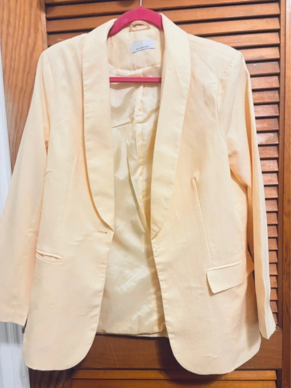 Blazer Amarillo talla 8